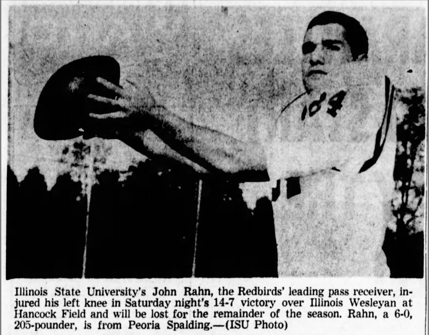 Illinois State University's John Rahn